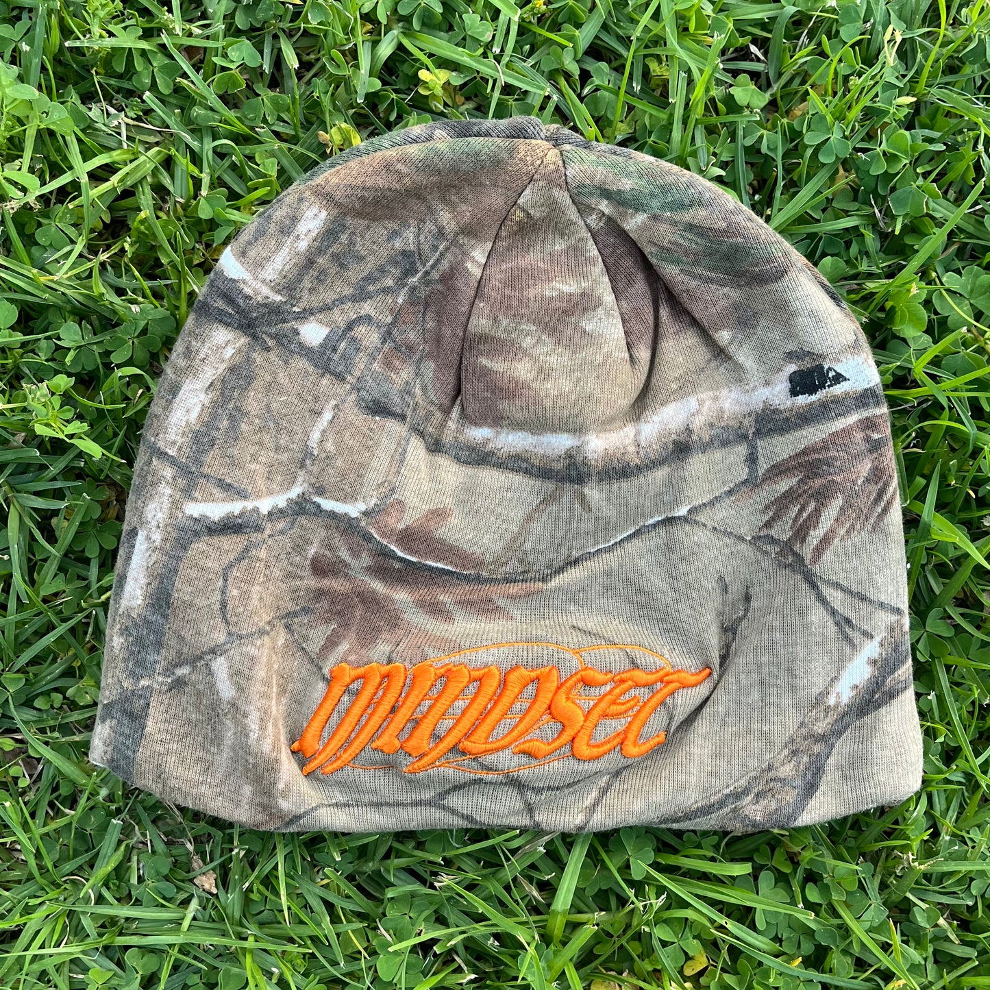 Brown Realtree & Orange Mindset Beanie
