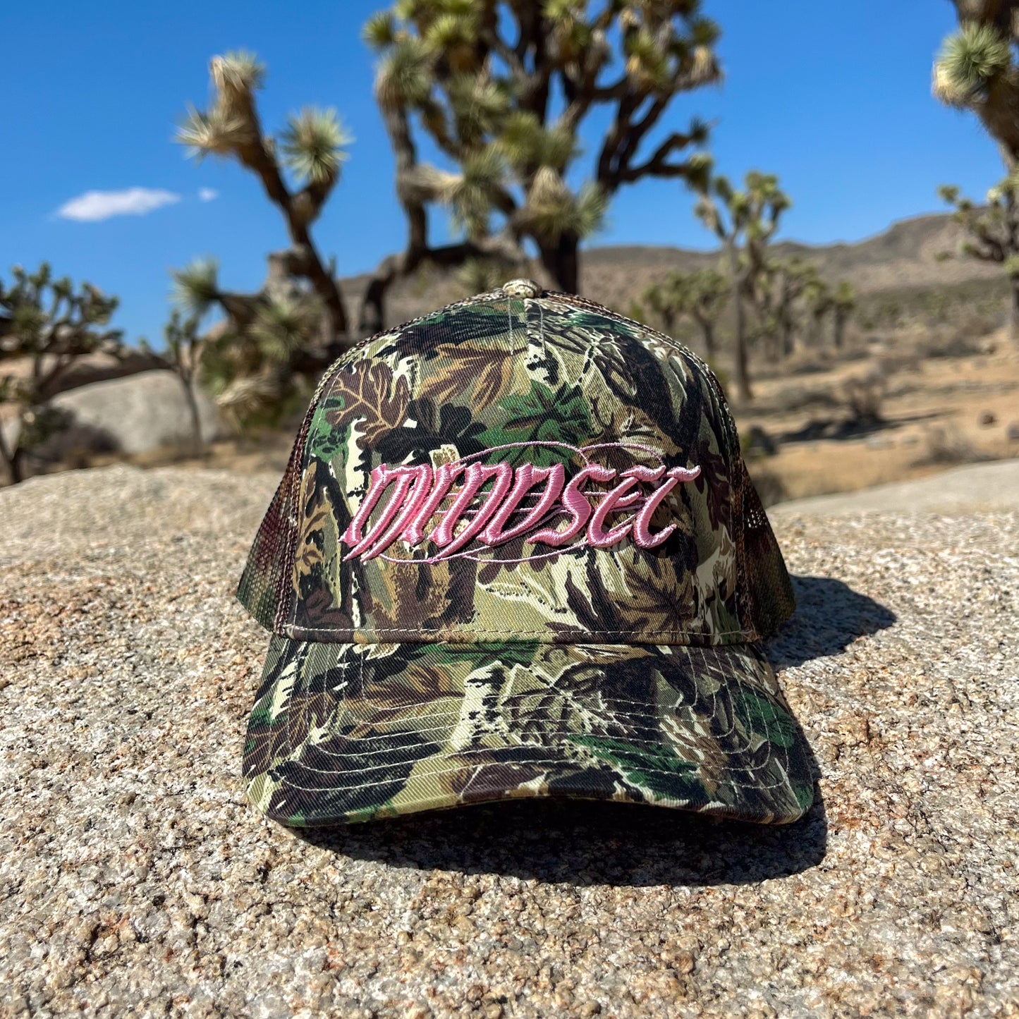 Camo & Pink Trucker Hat