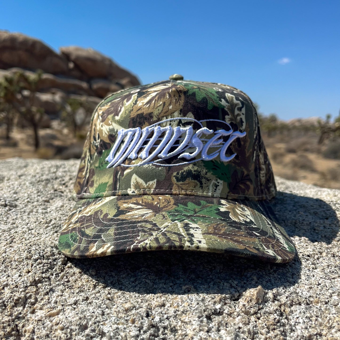 Camo & White Trucker Hat
